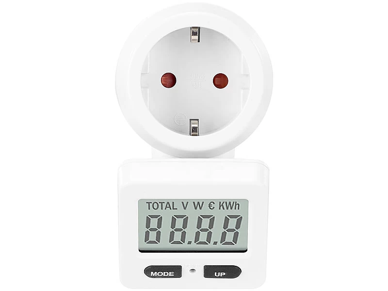 Revolt Energiemessgerät:Digitaler Energiekostenmesser Mit 180° Drehbarem Display, Bis 3.680 W – Bild 10
