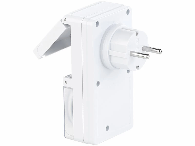 Revolt Außen Zeitschaltuhr:Mechanische Outdoor-Zeitschaltuhr, IP44, 30 Min., Kindersicherung – Bild 4