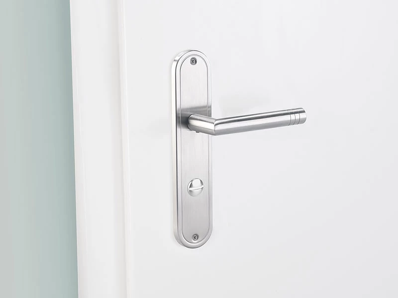 AGT Türklinken:Modernes Edelstahl-Türbeschlag-Set Für 3 Zimmertüren & 1 Bad-/WC-Tür – Bild 5