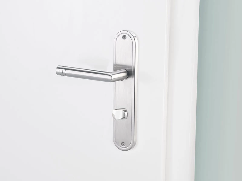 AGT Türklinken:Modernes Edelstahl-Türbeschlag-Set Für 3 Zimmertüren & 1 Bad-/WC-Tür – Bild 6