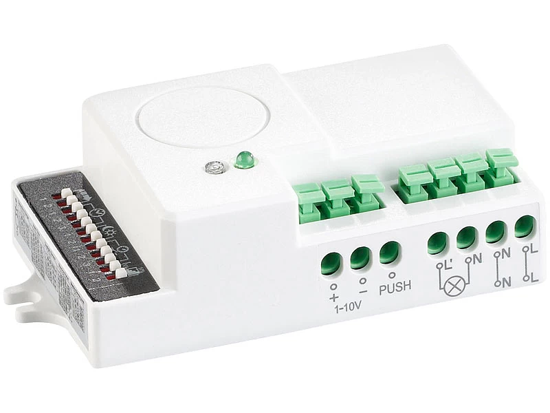 Revolt Radar Bewegungsmelder:Bewegungsmelder Mit Mikrowellenradar & Dimmer