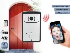 CASAcontrol Funktür Öffner:App-gesteuerte Türsprechanlage Mit HD-Video & Tür-Öffner-Funktion