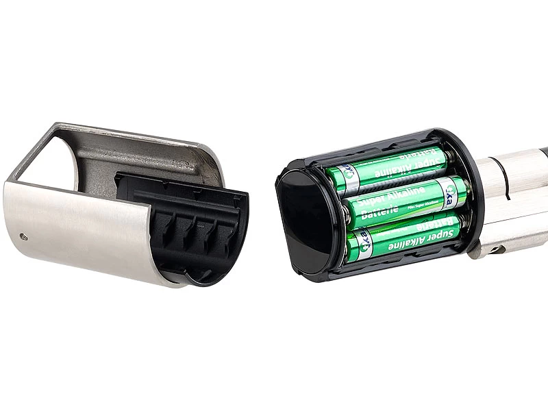 VisorTech Elektrisches Schloss:Elektronischer Tür-Schließzylinder, Transponder, Code, Bluetooth & App – Bild 7