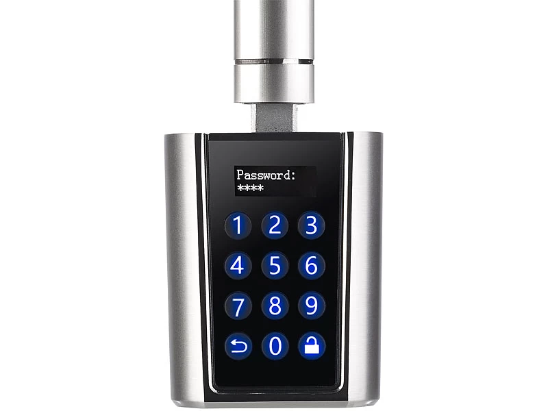 VisorTech Elektrisches Schloss:Elektronischer Tür-Schließzylinder, Transponder, Code, Bluetooth & App – Bild 8