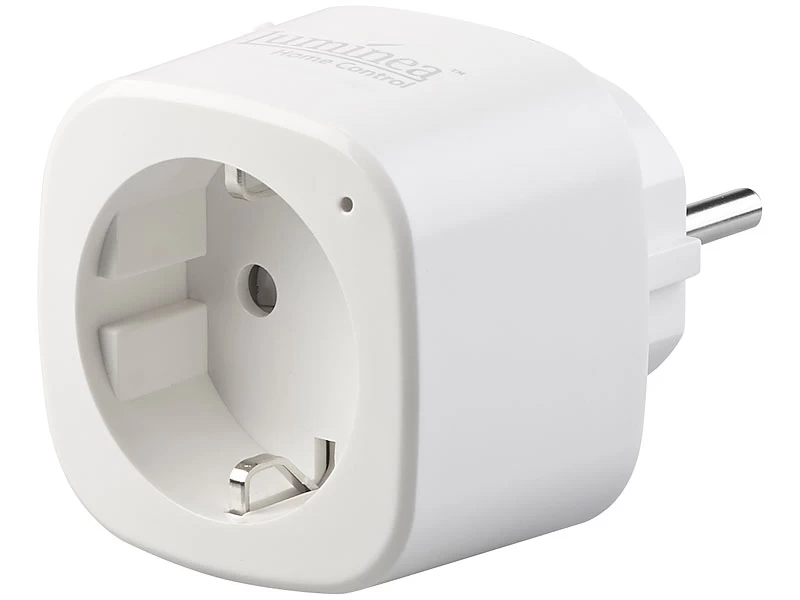 Luminea Home Control Elesion Steckdose:2er-Set WLAN-Steckdosen, Amazon Alexa & Google Assistant Komp., 16 A – Bild 8