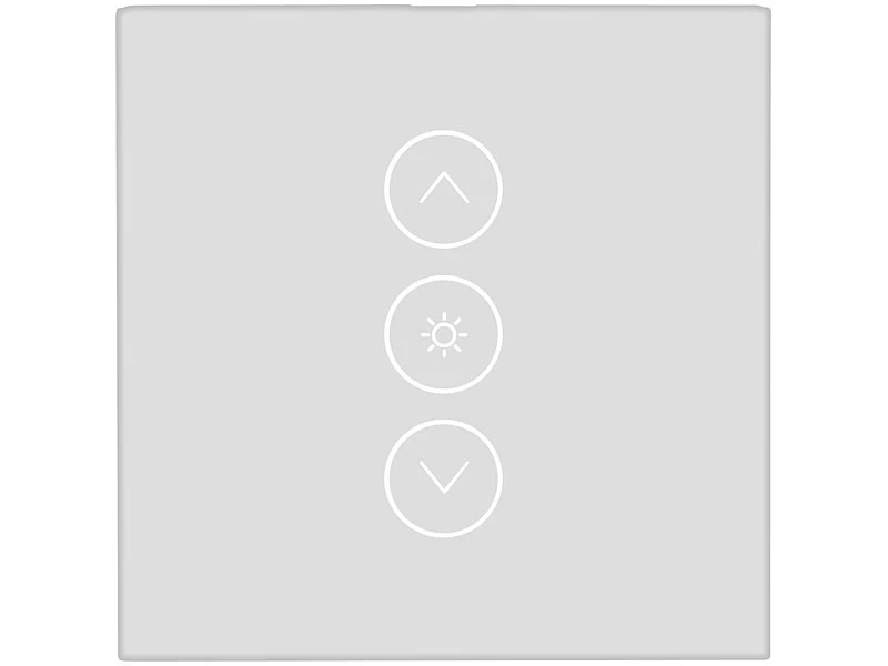 Luminea Home Control Lichtschalter Dimmer LED:Touch-Lichtschalter & Dimmer, Versandrückläufer – Bild 5