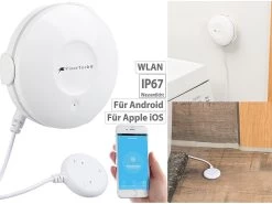 VisorTech WLAN-Wassermelder Mit Externem Sensor Versandrückläufer