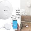 VisorTech Wassersensor:WLAN-Wassermelder, Externer Sensor, App, Bis 4 Jahre Batterie-Laufzeit