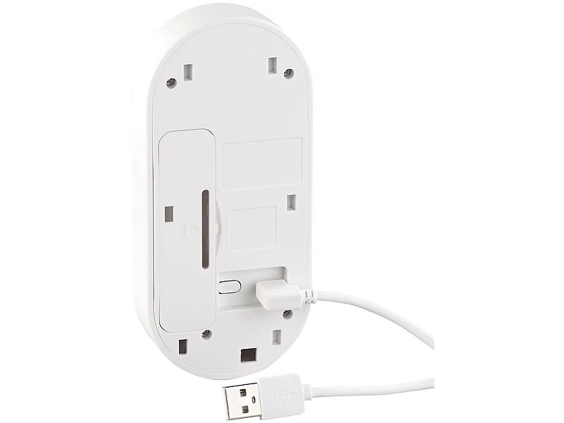 Somikon WLAN Klingel:WLAN-HD-Video-Türklingel Mit App, Gegensprechen, Inkl. Akku – Bild 7