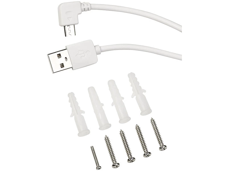 Somikon Klingel Mit Kamera:HD-Video-Funk-Türklingel Mit App, Gegensprechen, 156°-Bildwinkel, Akku – Bild 6