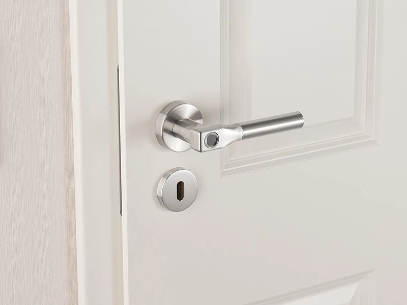 VisorTech Fingerprint Türklinke:Sicherheits-Türbeschlag, Fingerprint-Scanner, Versandrückläufer – Bild 10