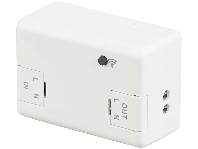 Luminea Home Control WLAN Relais:3er-Set WLAN-Schalter Für Licht & Co., Für Alexa & Google Assistant – Bild 10