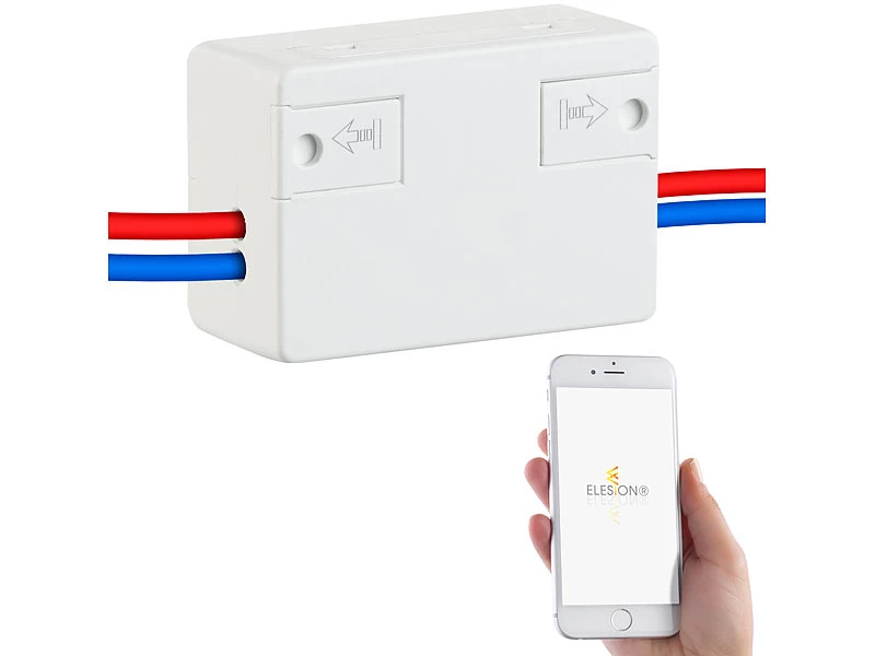 Luminea Home Control WLAN Relais:3er-Set WLAN-Schalter Für Licht & Co., Für Alexa & Google Assistant – Bild 2