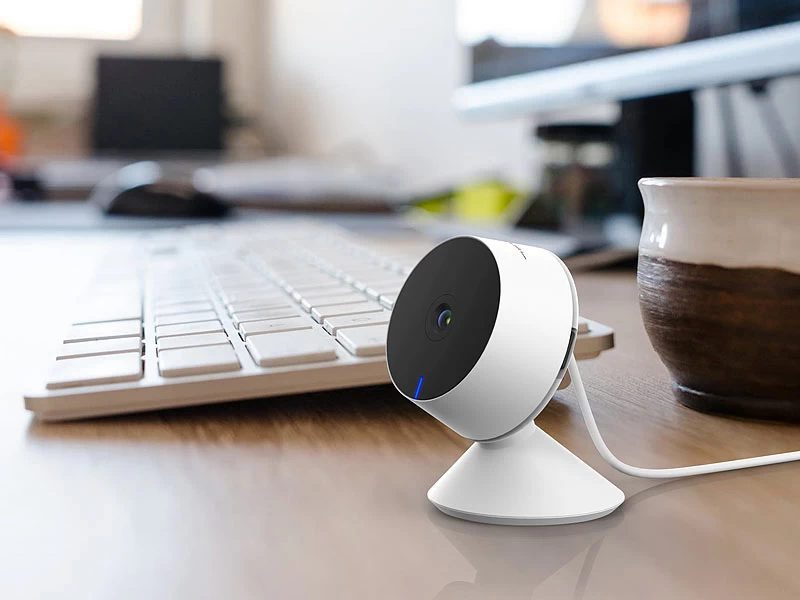 7links Webcams:Full-HD-IP-Überwachungskamera, Smarte Nachtsicht, Versandrückläufer – Bild 4