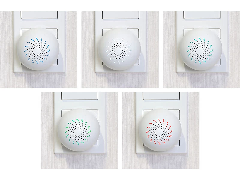 VisorTech Receiver:Smarter 2in1 WLAN-Steckdosen-Alarm/-Klingel Mit Funk-Gateway 433 MHz – Bild 7