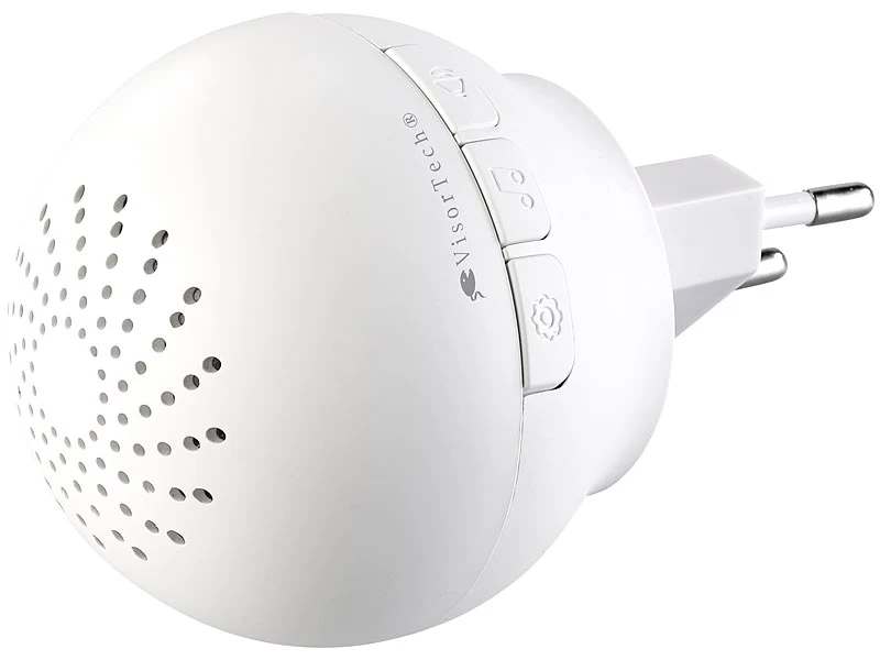 VisorTech Receiver:Smarter 2in1 WLAN-Steckdosen-Alarm/-Klingel Mit Funk-Gateway 433 MHz – Bild 3