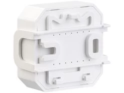 Luminea Home Control Unterputzschalter:WLAN-Unterputz-2-Kanal-Lichtschalter Mit App & Sprachsteuerung