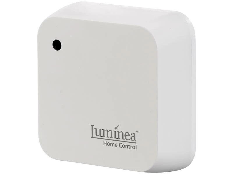 Luminea Home Control Dämmerungsschalter:Wetterfester WLAN-Licht- & Dämmerungs-Sensor Mit App, IP55 – Bild 7