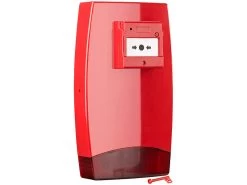 VisorTech Personenalarm:Personen-Alarmmelder Mit Akustischem Signal & Blinklicht