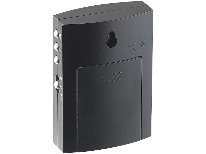 CASAcontrol Funkglocke:Kabellose Funk-Türklingel Mit 2 Empfängern (Licht & Ton), 100 M, IPX4 – Bild 13