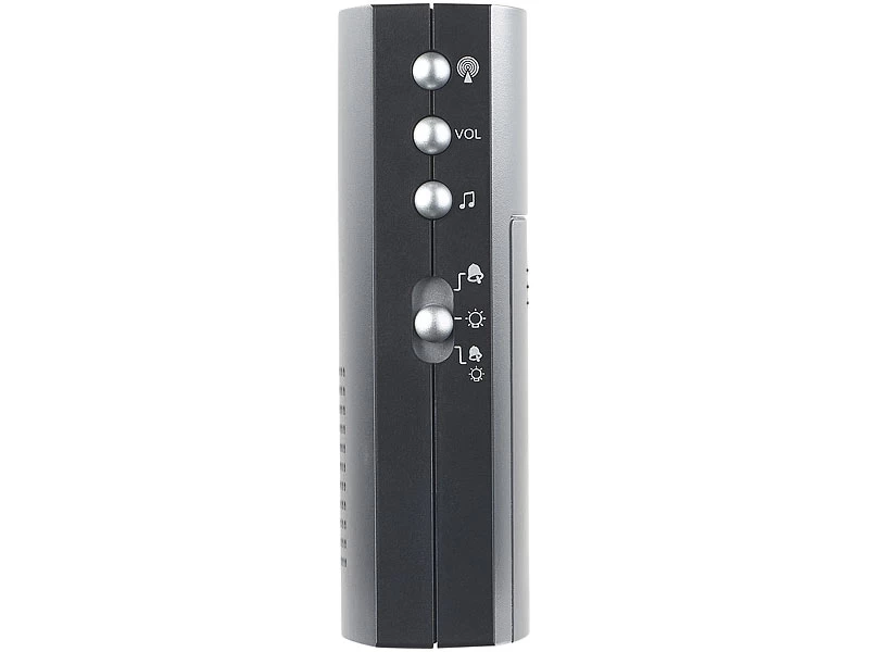 CASAcontrol Funkglocke:Kabellose Funk-Türklingel Mit 2 Empfängern (Licht & Ton), 100 M, IPX4 – Bild 15