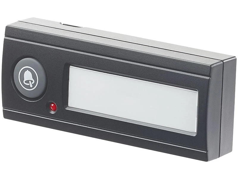 CASAcontrol Funkglocke:Kabellose Funk-Türklingel Mit 2 Empfängern (Licht & Ton), 100 M, IPX4 – Bild 3