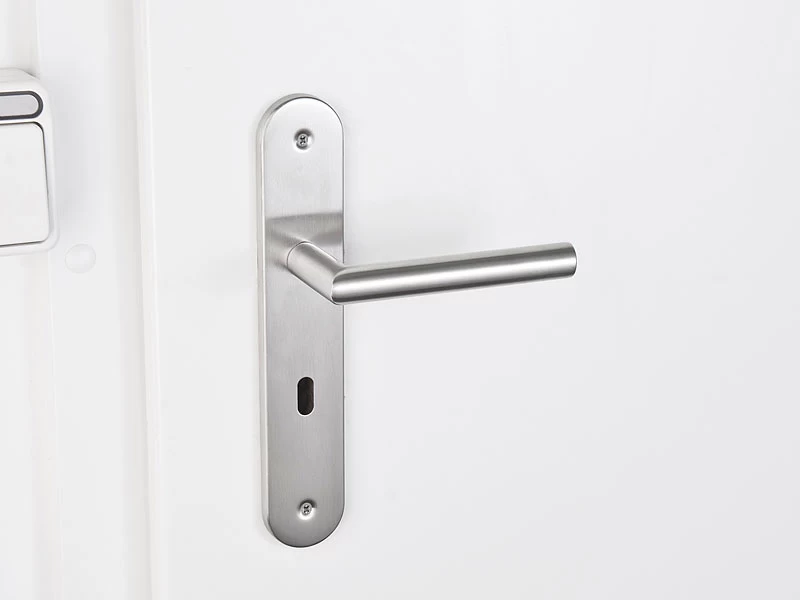 AGT Türklinken:Modernes Edelstahl-Türbeschlag-Set Für 3 Zimmertüren & 1 Bad-/WC-Tür – Bild 9