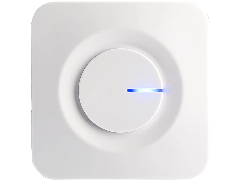 CASAcontrol Haustürklingel Ton:Batterielose Funk-Türklingel Mit Steckdosen-Empfänger, 36 Töne, IP44 – Bild 3