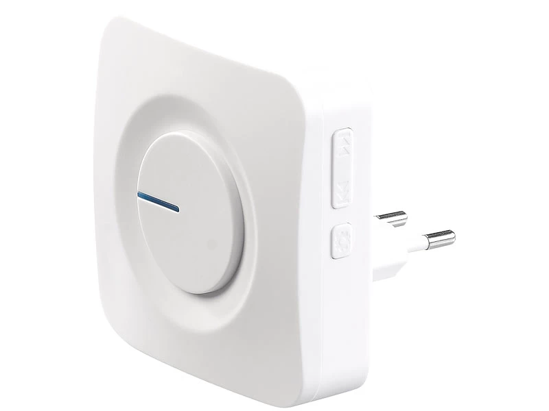 CASAcontrol Haustürklingel Ton:Batterielose Funk-Türklingel Mit Steckdosen-Empfänger, 36 Töne, IP44 – Bild 9