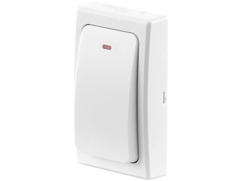 CASAcontrol Haustürklingel Ton:Batterielose Funk-Türklingel Mit Steckdosen-Empfänger, 36 Töne, IP44 – Bild 4