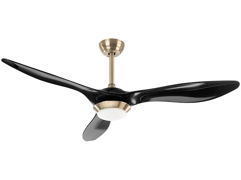 Sichler Deckenventilator WiFi:2in1-WLAN-Deckenventilator & LED-Lampe, Versandrückläufer – Bild 3