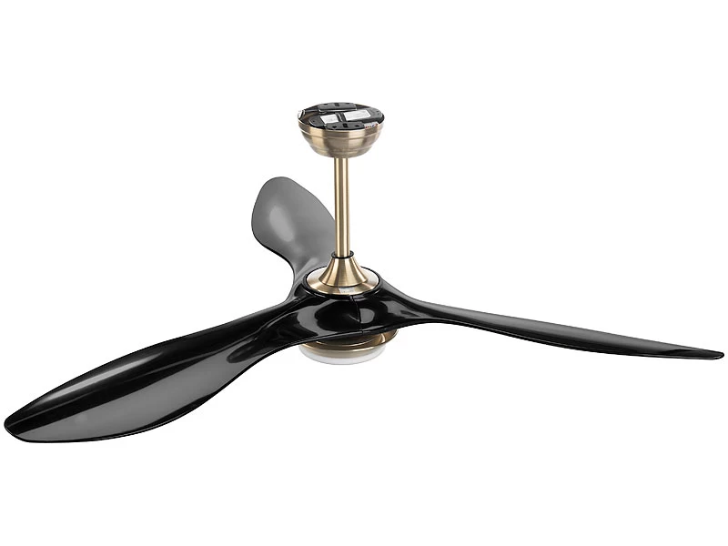 Sichler Deckenventilator WiFi:2in1-WLAN-Deckenventilator & LED-Lampe, Versandrückläufer – Bild 5