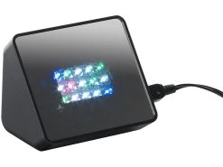 VisorTech Fernsehlicht:Premium-TV-Simulator Zur Einbrecher-Abschreckung Mit 15 LEDs Und Sound