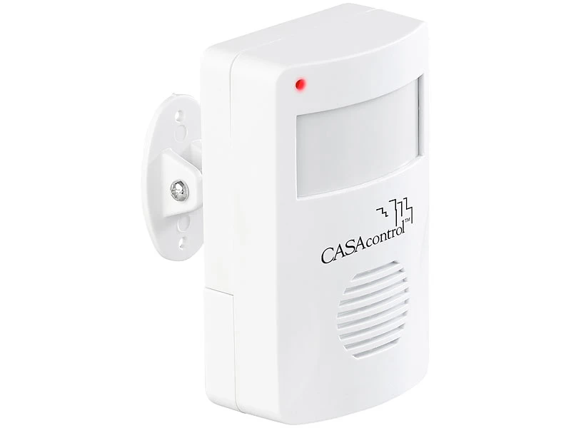 CASAcontrol Bewegungsmelder:Batterie-Funk-Durchgangsmelder, PIR-Bewegungssensor, Klingel-Funktion – Bild 5