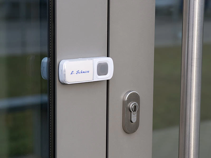 CASAcontrol Lichtklingel Funk:Steckdosen-Funk-Klingel Mit Optischem Signal & Zweitem Empfänger, IP54 – Bild 8