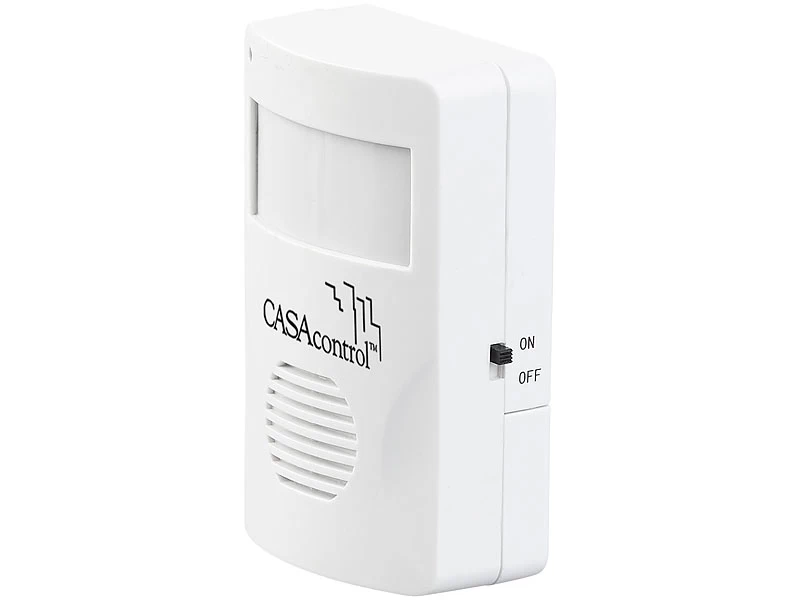 CASAcontrol Türgong Bewegungsmelder:Batterie-Durchgangsmelder Mit PIR-Bewegungssensor, 8 M, 120° – Bild 4