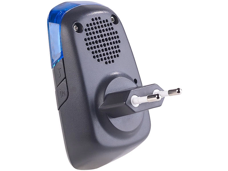 CASAcontrol Durchgangsmelder:Steckdosen-Funkklingel Mit PIR-Bewegungsmelder & Tür- & Fenster-Alarm – Bild 5