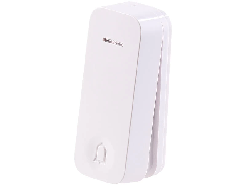 CASAcontrol Funk Türklingel:2 Steckdosen-Funkklingeln & Kinetischer Funk-Taster; 230-V-Steckdose – Bild 6