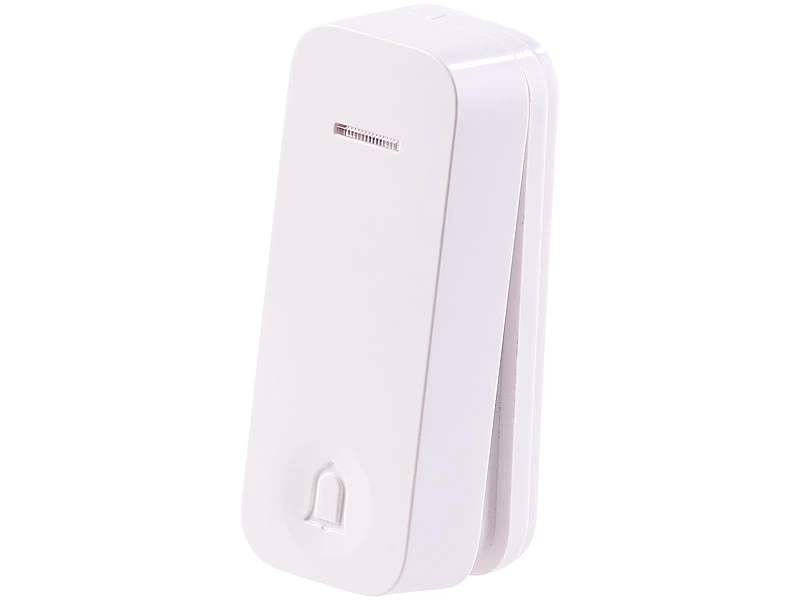 CASAcontrol Türklingel Mit Batterie:Batterie-Funkklingel Mit Kinetischem Funk-Taster, Licht & Ton – Bild 6