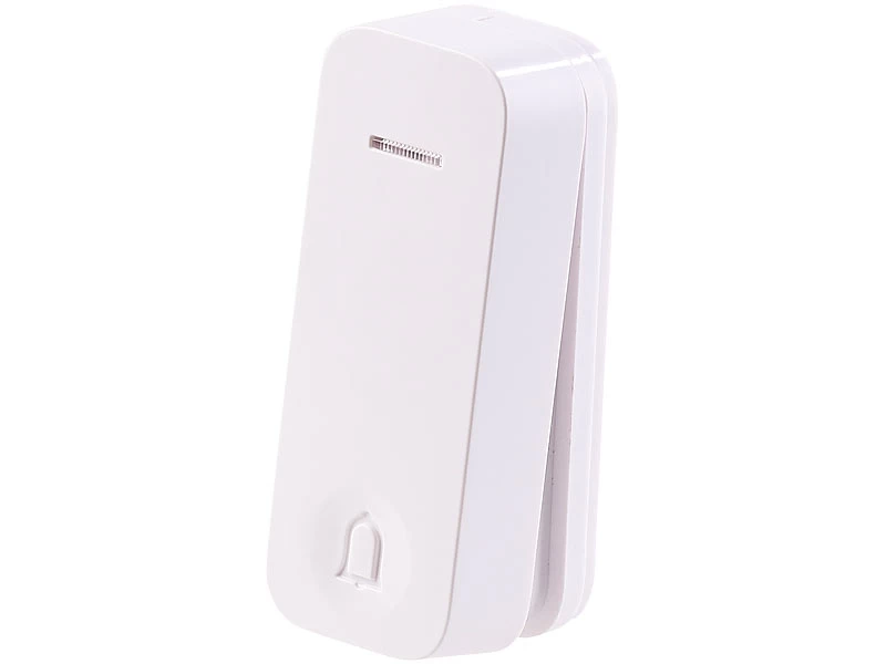 CASAcontrol Türklingel:Steckdosen-Funkklingel Mit Kinetischem Funk-Taster, Licht & Ton – Bild 5