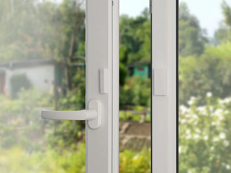 CASAcontrol Katzenklingel:Alarmset Mit Funk-Klingel, PIR-Bewegungsmelder & Tür-/Fensteralarm – Bild 4