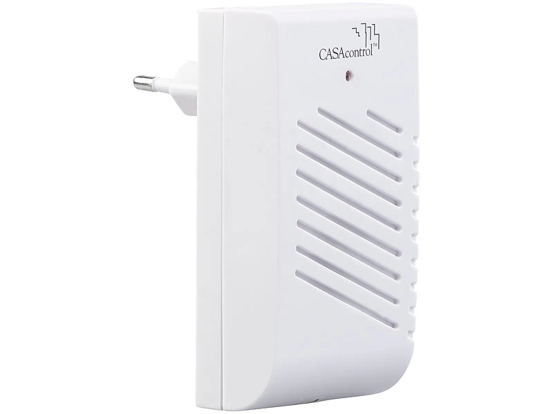 CASAcontrol Türglocke:Steckdosen-Türklingel Mit Funk-Klingeltaster Und 16 Klingeltönen, 30 M – Bild 2