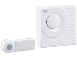 FreeTec Klingel Pflegebedürftige:Funk-Klingel FTK-80, Batteriebetrieben