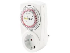 Revolt Wochenzeitschaltuhr:Wochen-Zeitschaltuhr Mit Wochenplaner (mechanisch)