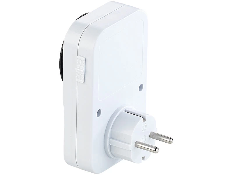 Revolt Steckdosenschaltuhr:2 Mechanische Zeitschaltuhren, Tagesplaner, 15 Min., Kindersicherung – Bild 2