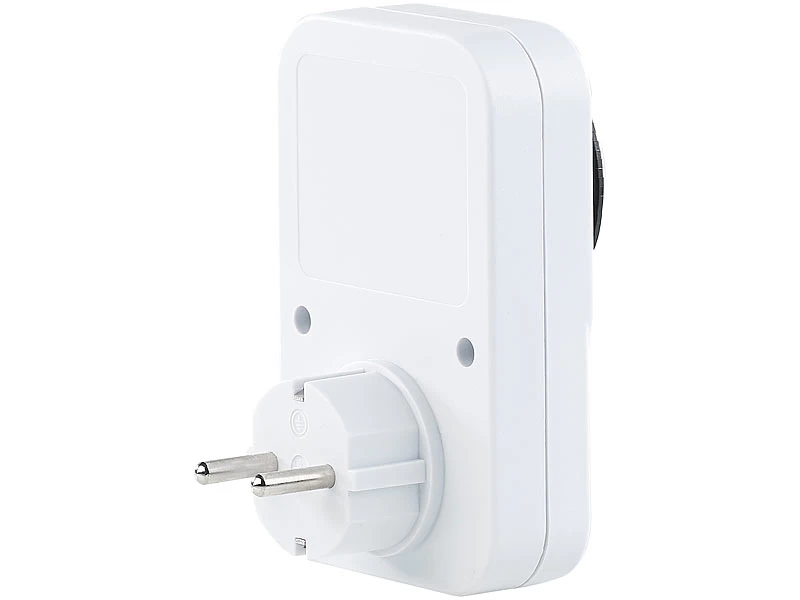 Revolt Steckdosenschaltuhr:2 Mechanische Zeitschaltuhren, Tagesplaner, 15 Min., Kindersicherung – Bild 4