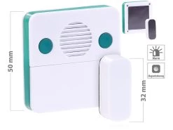 VisorTech Kühlschranktür Alarm:Universal-Türschließ-Erinnerungs-Alarm Mit 15/30 Sekunden Auslösezeit