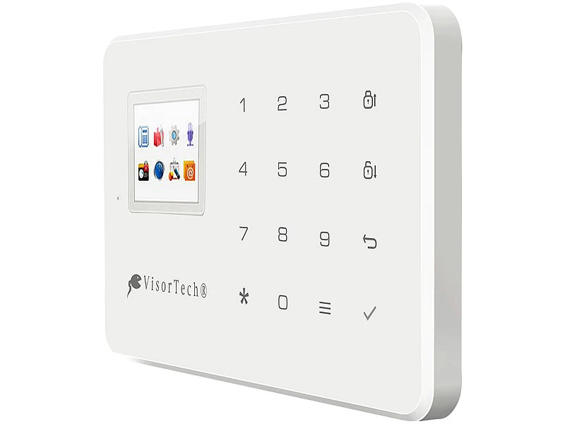 VisorTech Alarmanlage Haus:GSM-Alarmanlage Mit Funk-/Handy-Anbindung, 11-teiliges Starter-Set – Bild 7