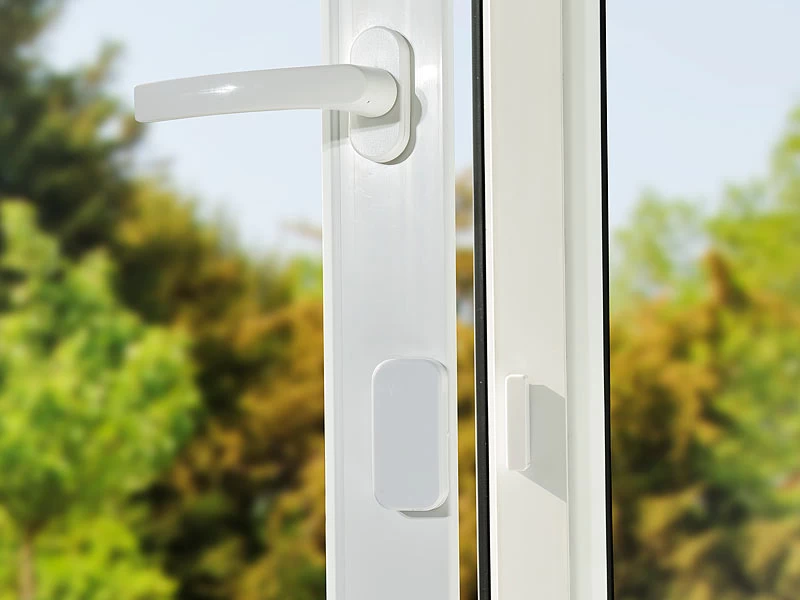 VisorTech Alarmsystem:14-tlg. Funk-Alarmanlage: 11 Sensoren, 2 Fernbedienungen, GSM WLAN App – Bild 2