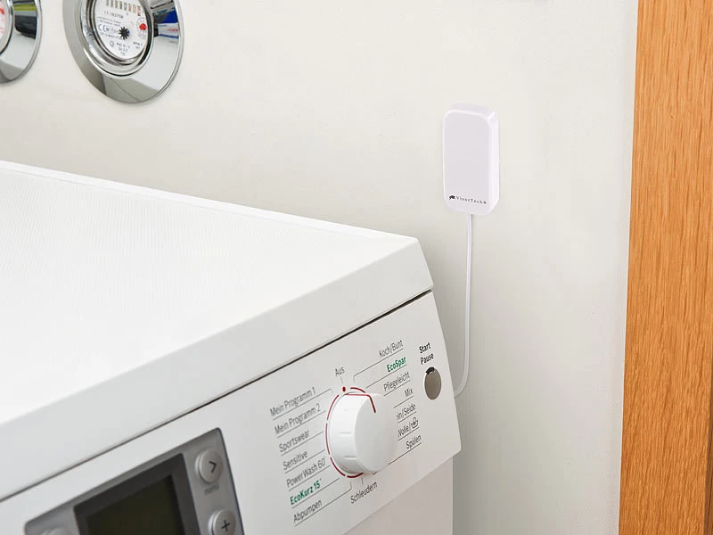 VisorTech Drahtlose Alarmanlage:9-teiliges Funk-Alarmanlagen-Set Mit 7 Sensoren, SOS-Taster, WLAN, App – Bild 7